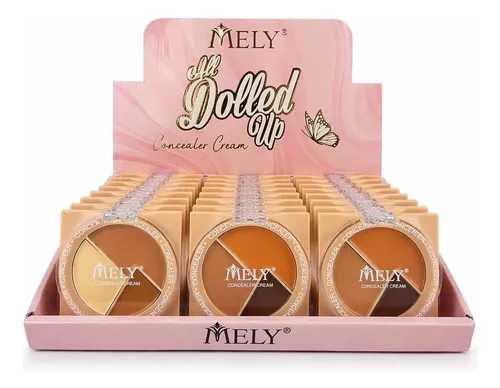 Paleta Corrector Facial Tricolor Ojeras Contorno Maquillaje