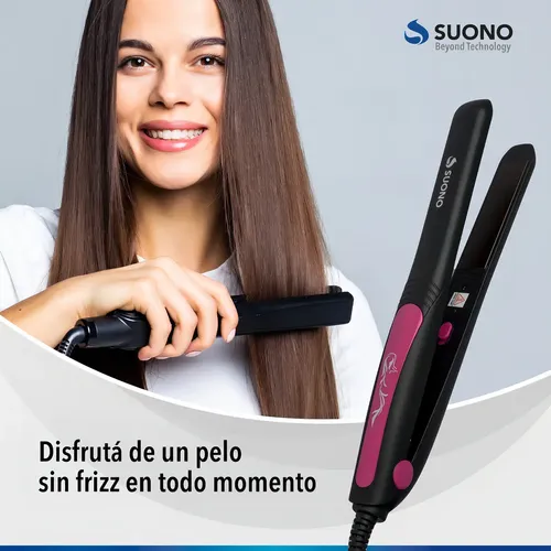 Planchita De Pelo Profesional Portátil Suono 40w