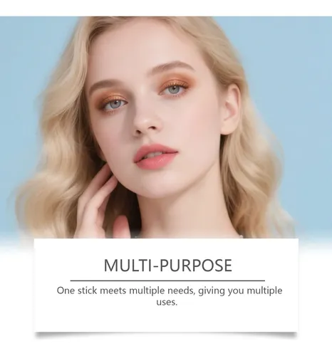 Barra De Maquillaje Multiusos De Doble Punta Zephoco (champa