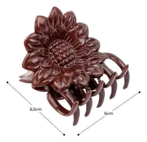 Broches para el Pelo Flor Girasol Pack x12 Unidades – Colores Surtidos