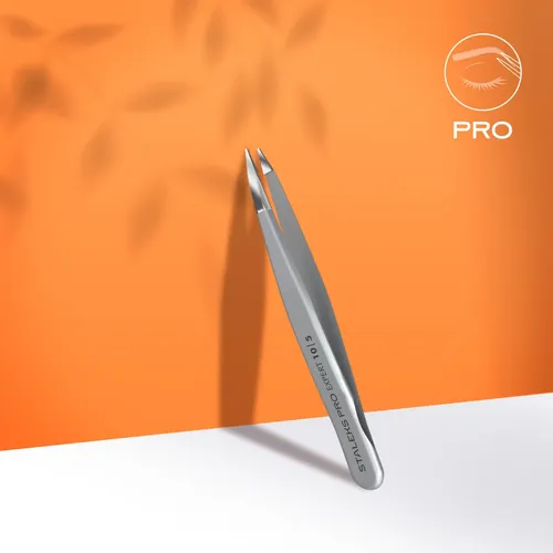 Pinzas Para Cejas Staleks Pro Expert 10 Puntas Finas
