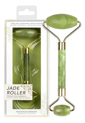 Rodillo Facial Jade Natural Verde Premium Antiarrugas