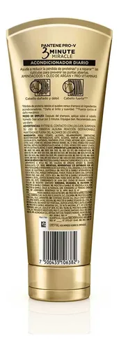 Acondicionador Pantene 3 Minute Miracle Restauración 170 Ml