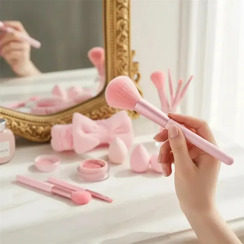 Set De Maquillaje Beige Hipoalergénico General 40 Pzas
