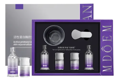 Cuidado Facial Con Enzimas Proteinasas Y Limpieza Reafirmant