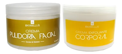 Crema Pulidora Facial Y Corporal Biobellus 250gr Profesional