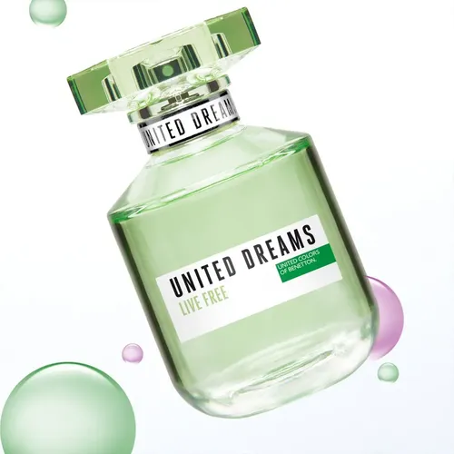 Perfume Benetton United Dreams Live Free Para Mujer 80 Ml