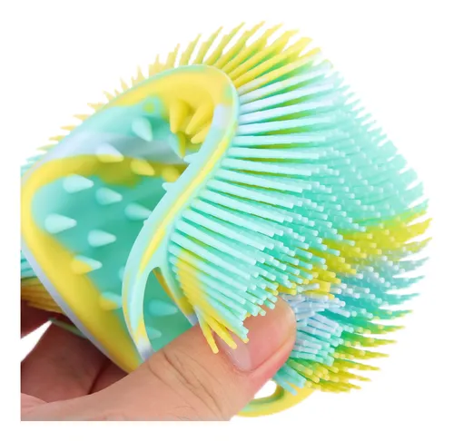 Exfoliante Corporal De Silicona Y Masajeador Capilar