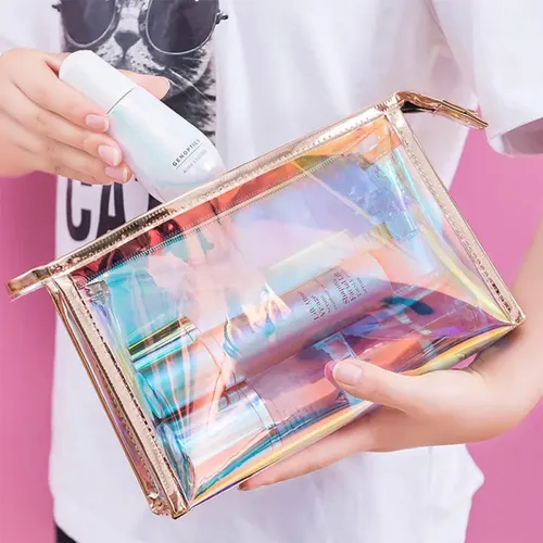 Abc Gzh Bolsas De Maquillaje Holográficas As3.10 Bolsas De