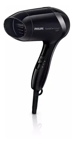 Secador De Pelo Philips Essentialcare Bhd001/00 1200w 2v Color Negro