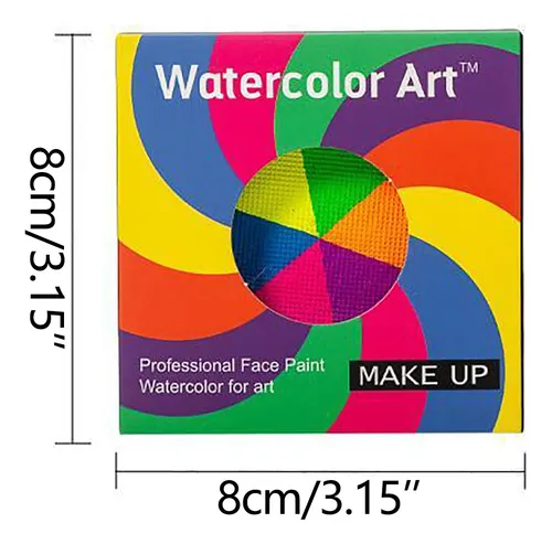 Bandeja De Pintura Fluorescente For Maquillaje Facial 2026
