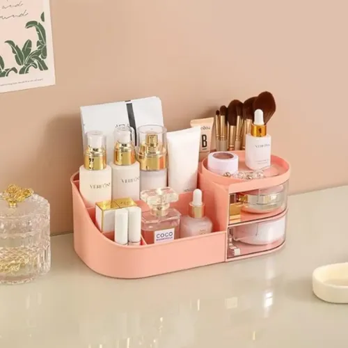 Organizador Porta Cosmeticos Plastico Crema Divisiones