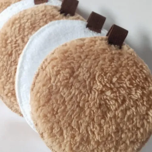 Pad Desmaquillante Tela Toalla Microfibra Reutilizable X12