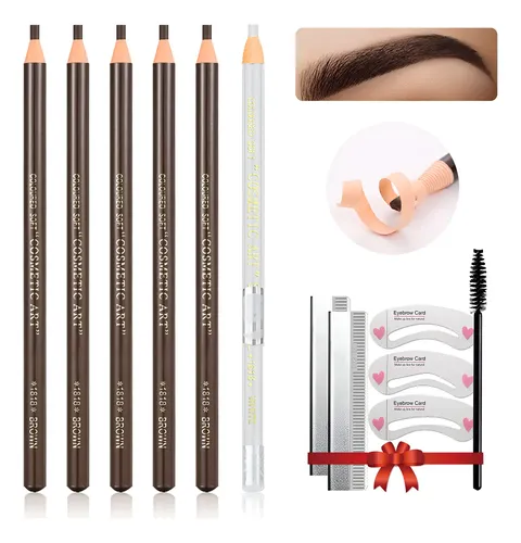 Juego De Bolígrafos Para Cejas Kit Microblading Maquillaje