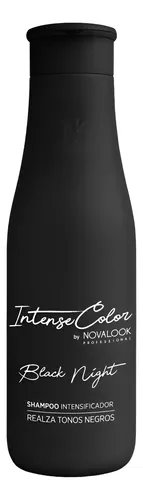 Shampoo Novalook Intense Black Night Intensificador 375ml