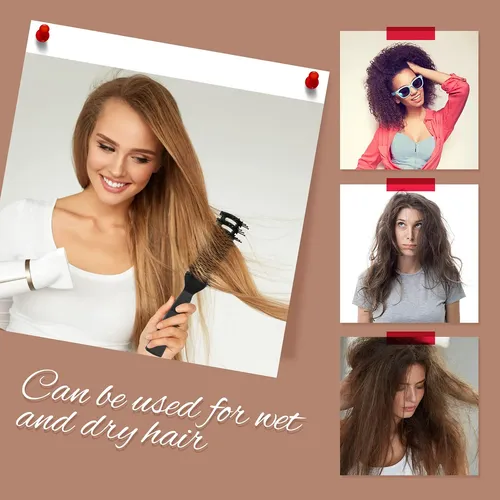 Set De Cepillos Para Cabello Cunhill Curvados Con Ventilació