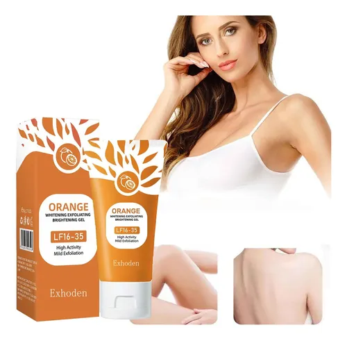 Orange Exfoliating Gel Scrub For Face, Moisturizing Orange 1.7 Fl Oz (pack Of 3)