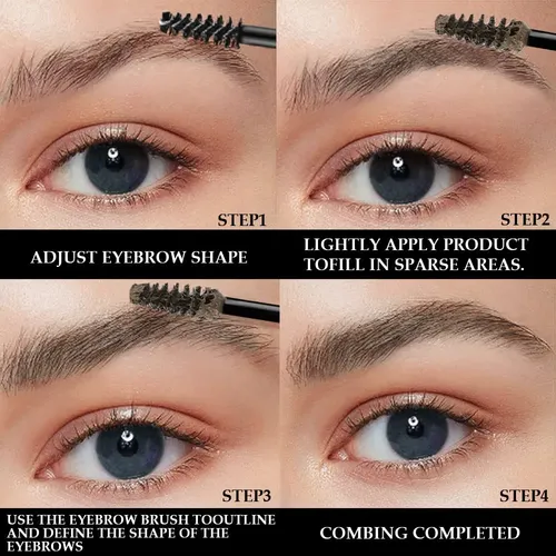 Gel Para Cejas Bingbrush Voluminizador Teñido 2 Unidades Mar