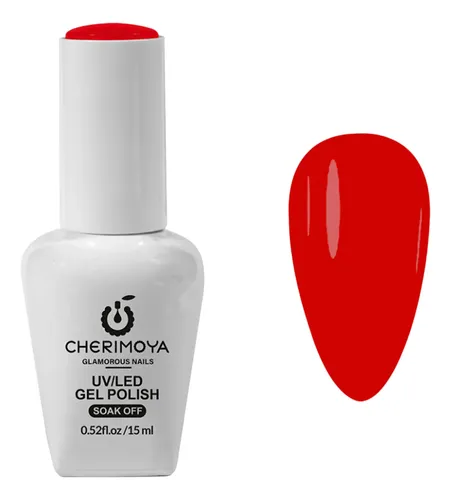 Esmalte Semipermanente De 15ml Marca Cherimoya Uv/led Anmat