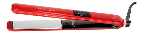 Plancha Alisadora Cp14 Digital Gama Red Titanio Iht 4d Rojo