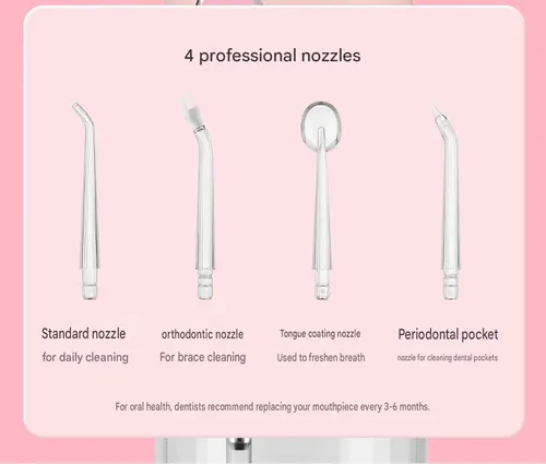 Irrigador Bucal Portátil Limpieza Dental