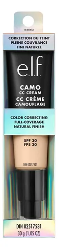 Cc Cream E.l.f. Camo, Corrector De Color, Spf 30 Fair, 100 W