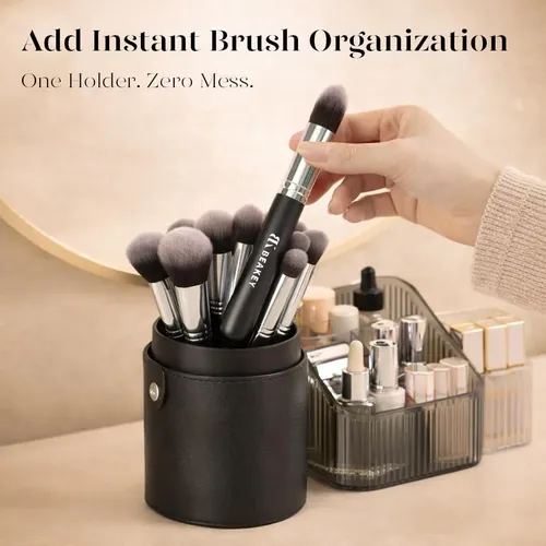 Set De Brochas De Maquillaje Beakey 13 Unidades Con Estuche