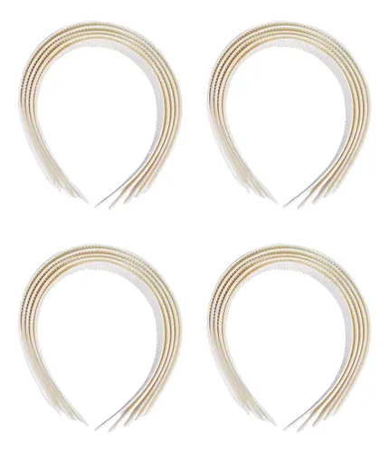 20 Diademas Plásticas Anchas Moda Accesorios Para El Pelo