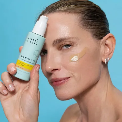 Protector Solar Facial Fré Glow Me+ 50 Hidratante Mineral