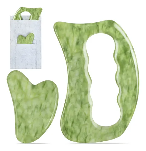 Juego De Masaje Airogym Jade Stone Gua Sha Terapia Física