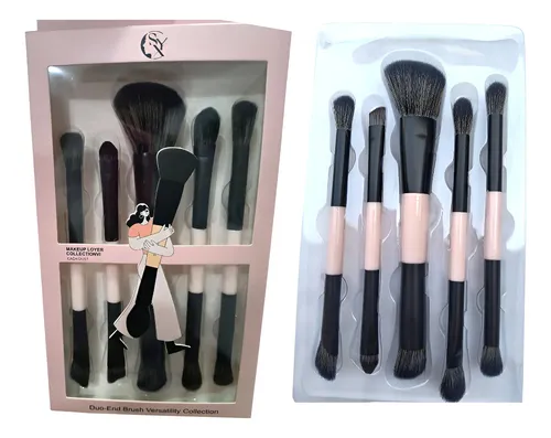Set De Brochas De Maquillaje Dobles