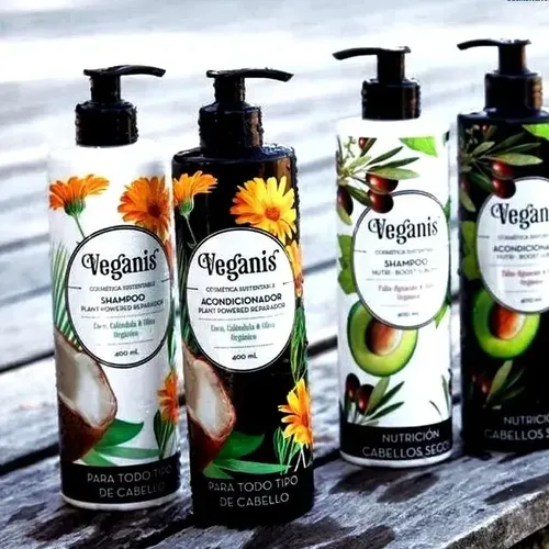 Veganis Shampoo Y Acondicionador Plant Powered Fw
