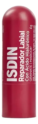 Bálsamo Reparador Labial Con A H Color Granate Isdin 4g