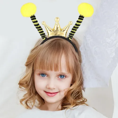 De 2 Piezas Lentes Con Diadema De Abeja Cintas Para El Pelo A