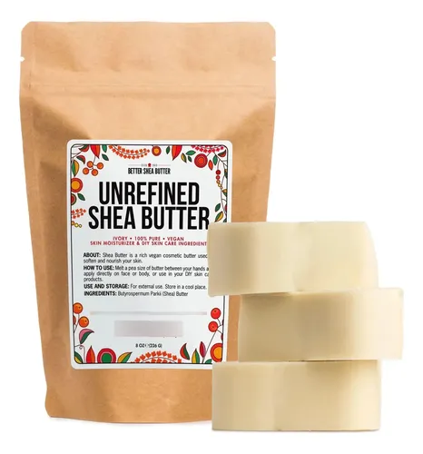 Manteca De Karité Better Shea Butter Cruda 100% Pura African