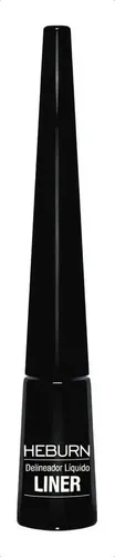 Heburn Maquillaje Delineador Líquido Ojos Liner Negro 248