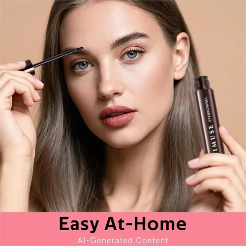 Gel Tintado Para Cejas Semipermanente Kimuse Taupe