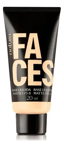 Base Líquida Matte Natura Faces FPS 8 Tono 21q