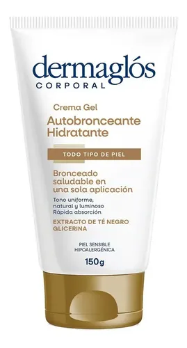 Dermaglós Corporal Autobronceante Crema Gel Hidratante 150g