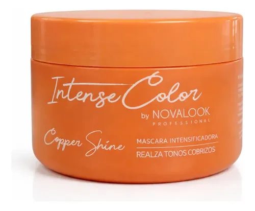 Máscara Intense Color Copper Shine Novalook +peine Desenredo