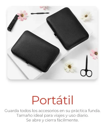 Set De Manicura Pedicura Pies Manos Corta Uñas 23 Piezas