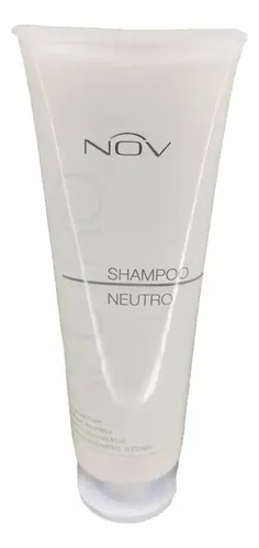 Shampoo Nov Neutro Alisados Peluqueria Uso Diario X 240 Ml