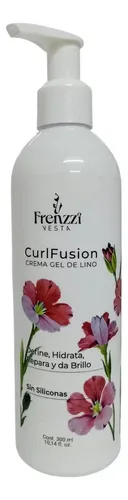 Curl Fusion Crema Gel Para Peinar Rizos Frenzzi