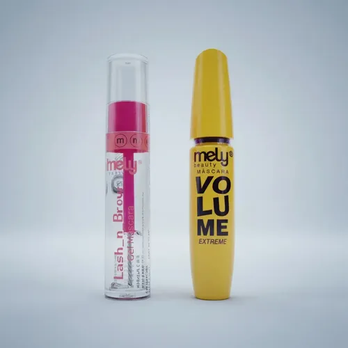 Máscara Para Pestañas Volumen Extremo Mely Negro