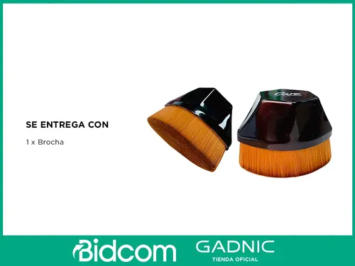 Brocha De Maquillaje Gadnic Base Líquida Polvo Cosméticos