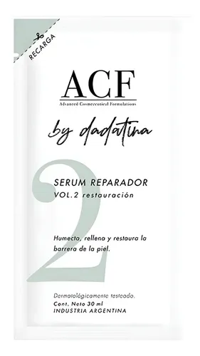 Acf By Dadatina Refill Serum Restauracion 2 Vegano X30 Local