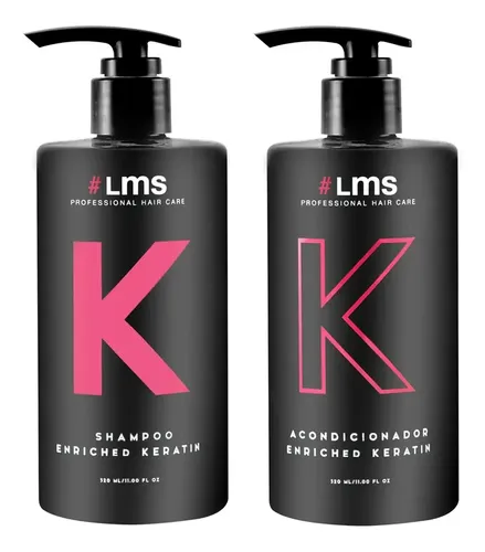 Combo Shampoo Y Acondicionador Enriched Keratin X320ml #lms