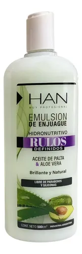 Kit Han Rulos Definidos Shampoo Acond Crema Mascara Y Gel