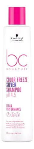 Shampoo Bc Color Freeze Silver Canas Schwarzkopf 250ml