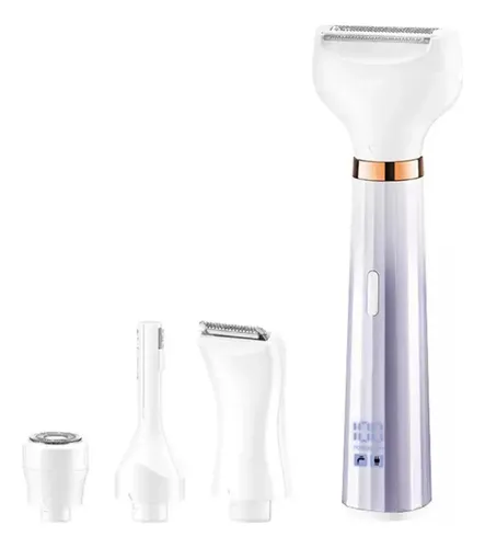 S Afeitadora Eléctrica Mujer Recargable Ipx5 Depilación 4 F